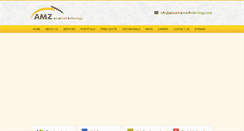 Desktop Screenshot of amzadvancedtechnology.com